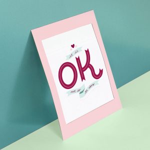 depridisco postkarte – It is okay not to be okay
